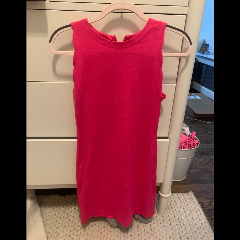 Pink mini dress